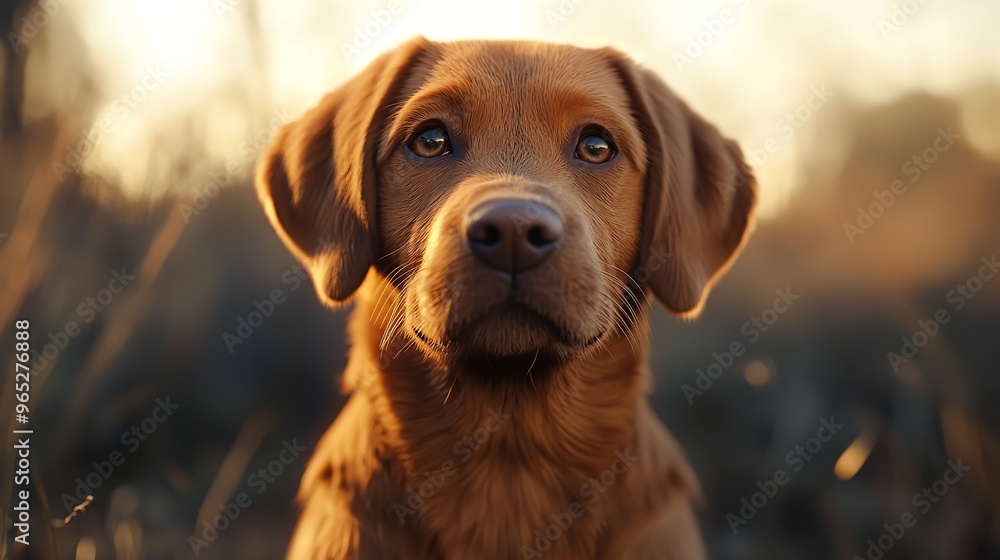 Trio of Golden Retriever Puppies on Teal Background Trio of Golden Retriever Puppies on Teal Background