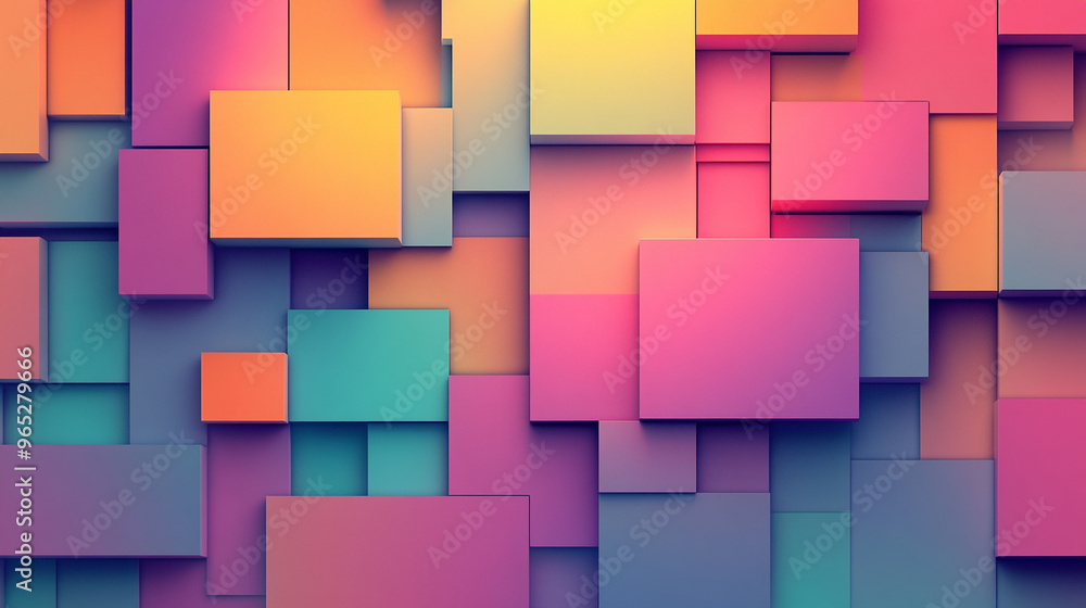 Digital colorful square background. red background. Digital colorful square background. red background.