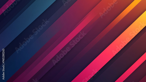 Wallpaper Mural Digital colorful square background. red background. Torontodigital.ca