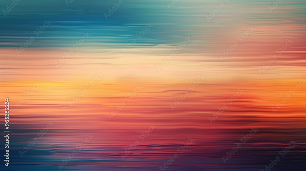 Abstract sunlight on water surface. Vibrant sunset sky with colorful clouds
Abstract sunlight on water surface. Vibrant sunset sky with colorful clouds