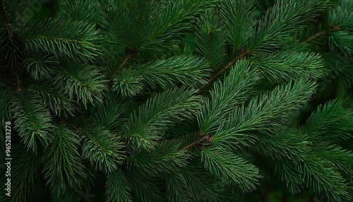 pine christmas and new year holiday green backdrop