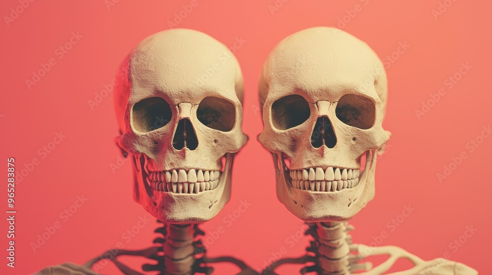 Eternal Journey: Artistic Skeletons Depicting the Human Voyage | Copy Space for Text, High Detail 8K Resolution Eternal Journey: Artistic Skeletons Depicting the Human Voyage | Copy Space for Text, High Detail 8K Resolution