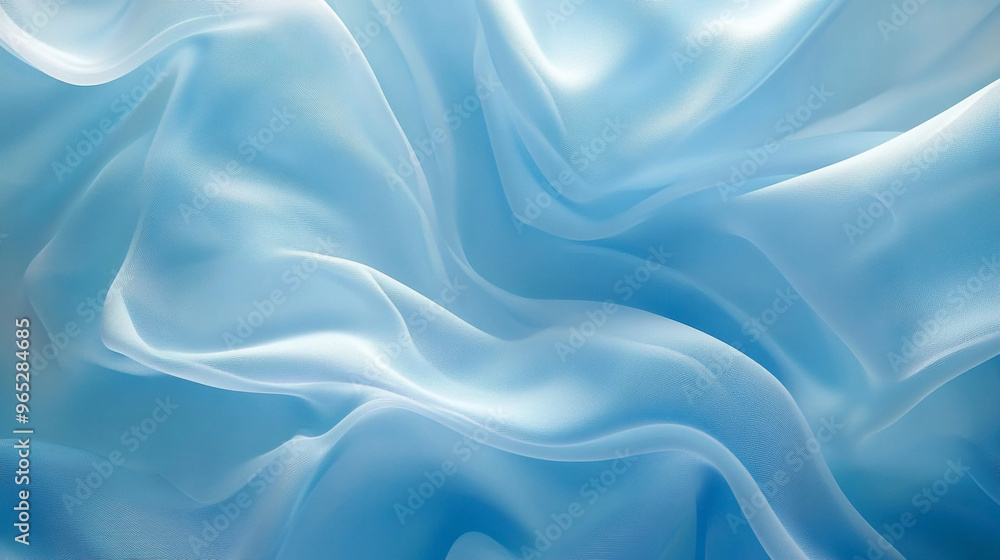 Fototapeta premium Navy blue wave line bright background.