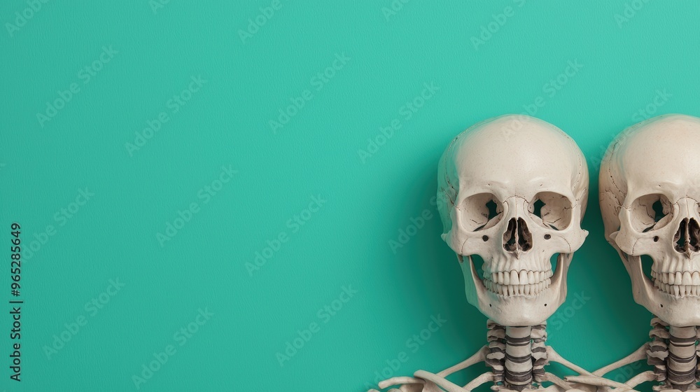 The Wisdom of Skeletons: Conceptual Illustration of Experience and Insight with Copy Space for Text in High Detail 8K Resolution The Wisdom of Skeletons: Conceptual Illustration of Experience and Insight with Copy Space for Text in High Detail 8K Resolution