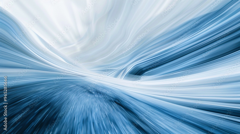 Fototapeta premium blue light Futuristic Background. 
