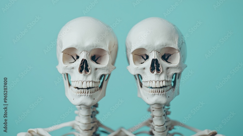 Skeletons of Self-Awareness: Artistic 8K Rendering for Introspection with Copy Space Skeletons of Self-Awareness: Artistic 8K Rendering for Introspection with Copy Space