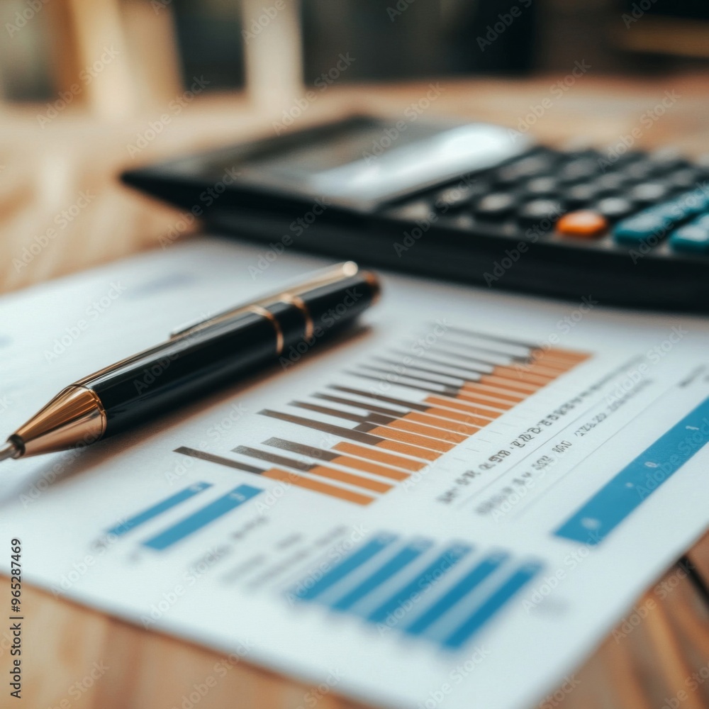 Financial Analysis Business Data Chart Graph Pen Calculator Office Desk
Financial Analysis Business Data Chart Graph Pen Calculator Office Desk