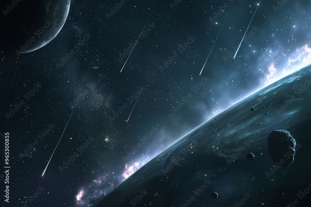 Obraz premium Beautiful Outer Space View