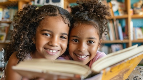 Siblings explore new worlds together as they dive into the pages of their storybook.