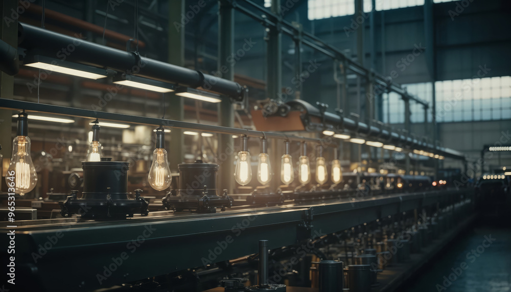 Obraz premium Eco-Friendly Automated Crop Factory