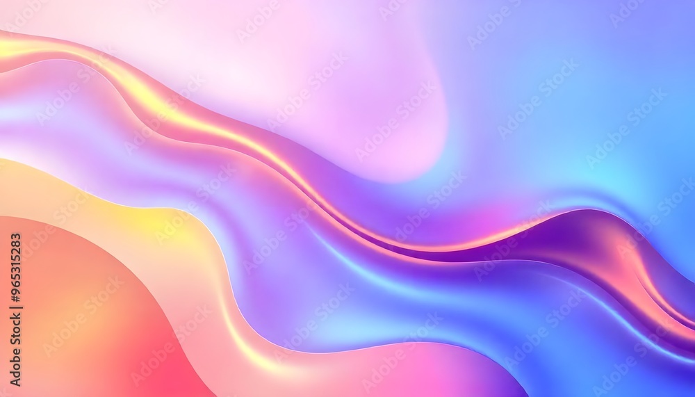 Colourful Holo gradient wallpaper background of purple and blue, Swirling, Render 3D surface and iridescent colors. reminiscent of a cosmic nebula Colourful Holo gradient wallpaper background of purple and blue, Swirling, Render 3D surface and iridescent colors. reminiscent of a cosmic nebula