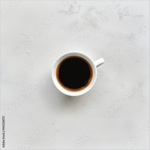 coffee cup in black