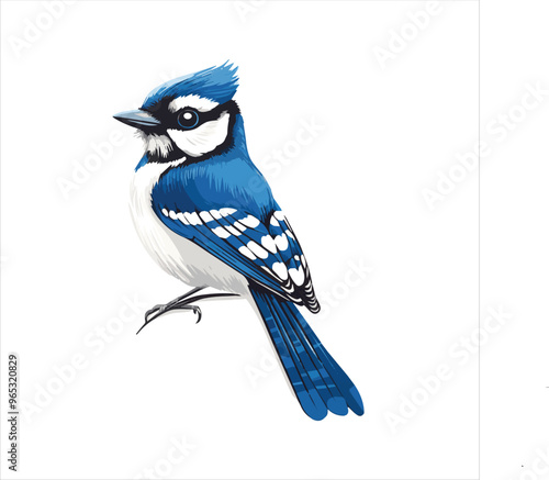 blue jay on a branch