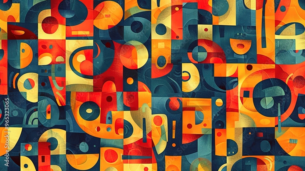 cubist abstract pattern wallpaper cubist abstract pattern wallpaper