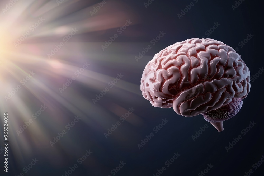 Radiant intelligence: glowing human brain, the spark of knowledge and the power of neural connections, the brains role as the center of consciousness and intellectual brilliance Radiant intelligence: glowing human brain, the spark of knowledge and the power of neural connections, the brains role as the center of consciousness and intellectual brilliance