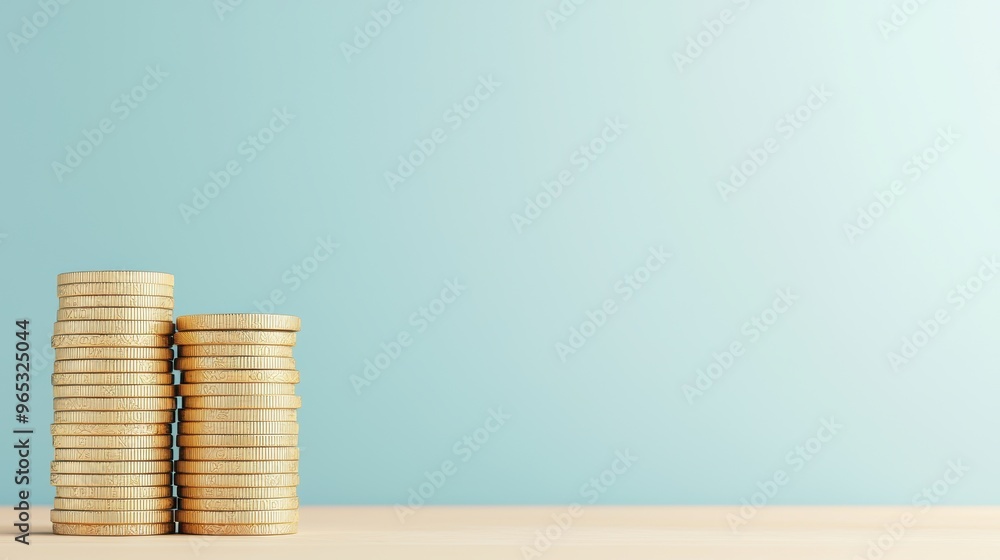 Financial Growth Concept with Currency Symbol in with Copy Space and Selective Focus - Quality Financial Growth Concept with Currency Symbol in with Copy Space and Selective Focus - Quality