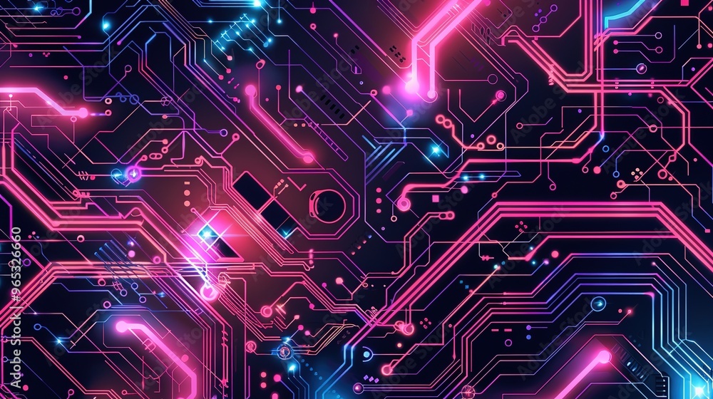 futuristic circuit pattern wallpaper futuristic circuit pattern wallpaper