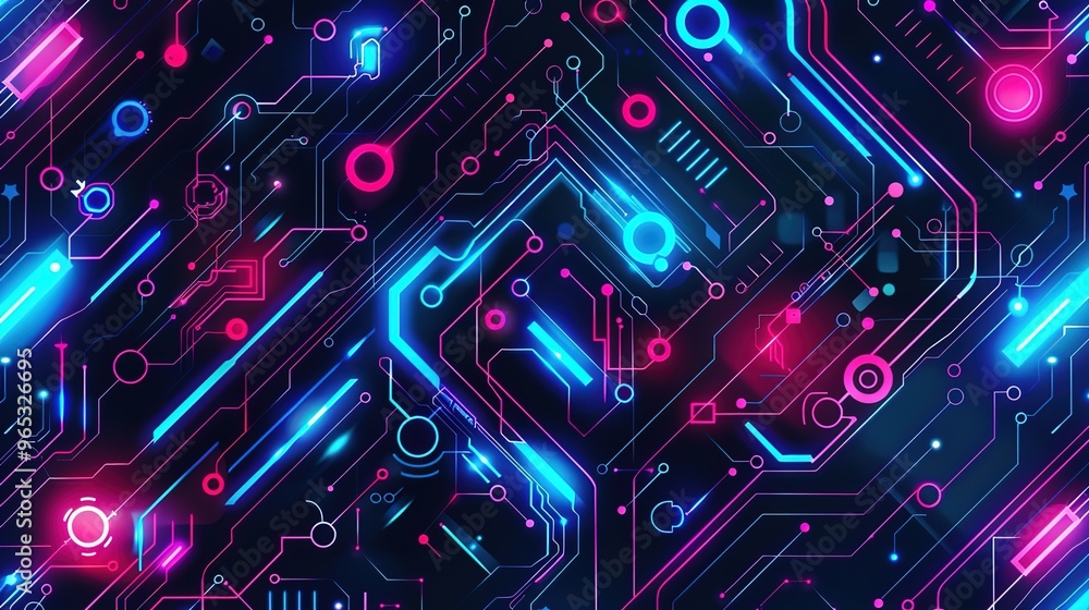 futuristic circuit pattern wallpaper futuristic circuit pattern wallpaper