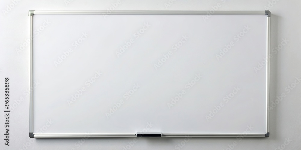 White blank marker board with a clean and minimalist design isolated on a white background, isolated, learning, marker board, communication, background, workspace, school, empty, office White blank marker board with a clean and minimalist design isolated on a white background, isolated, learning, marker board, communication, background, workspace, school, empty, office