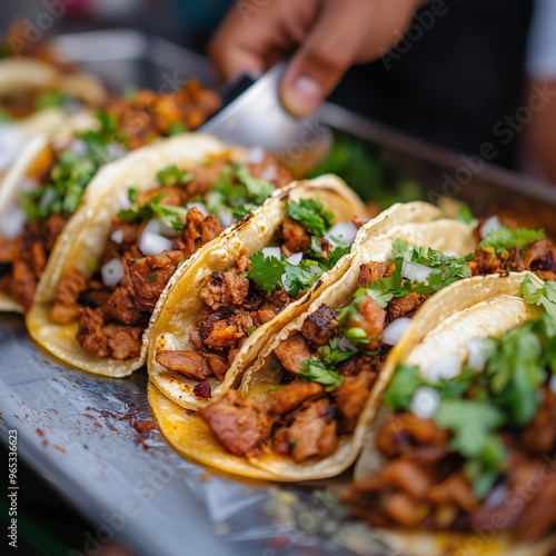 In a vibrant street food ma...
