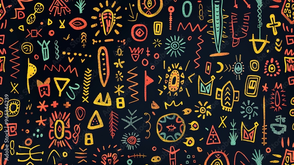 tribal pattern seamless wallpaper tribal pattern seamless wallpaper