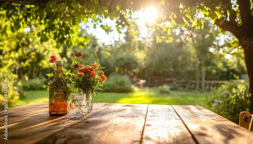 Summer Garden Table.