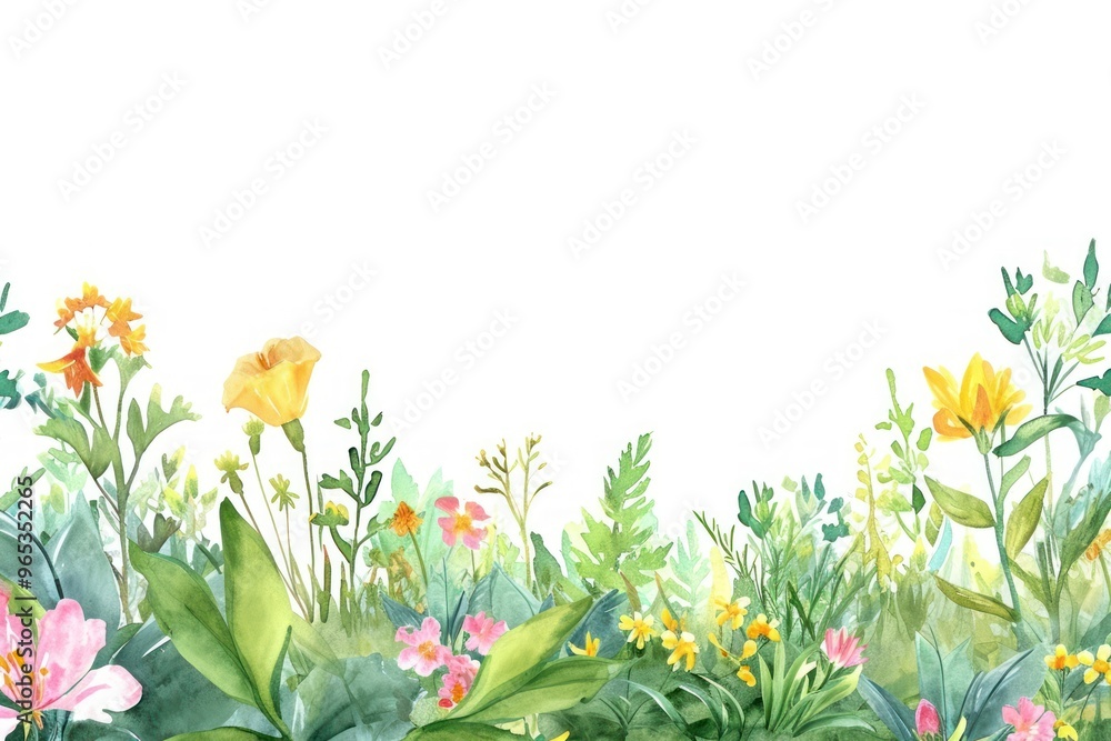 Spring scenery border nature landscape outdoors. Spring scenery border nature landscape outdoors.