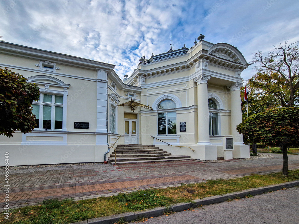 Park zdrojowy in Ciechocinek, Poland.