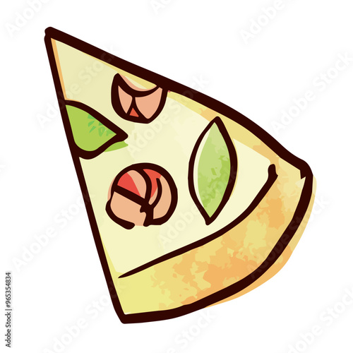 ピザのイラスト