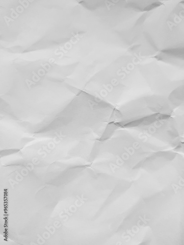 White Paper Texture background. Crumpled white paper abstract shape background with space paper for text