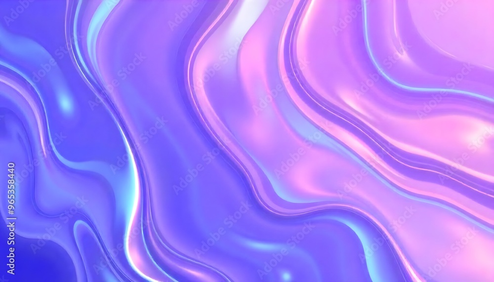Abstract Holo gradient Render 3D object with a reflective surface and iridescent colors. Abstract Holo gradient Render 3D object with a reflective surface and iridescent colors.