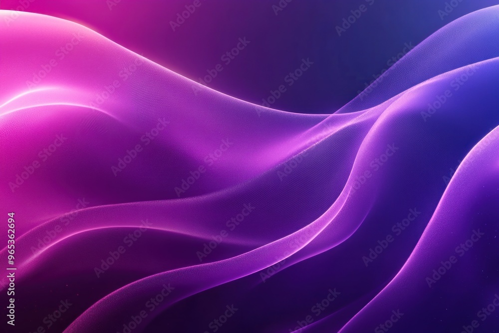 Abstract Purple and Blue Swirling Waves Abstract Purple and Blue Swirling Waves