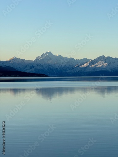 Mt Cook in the snow