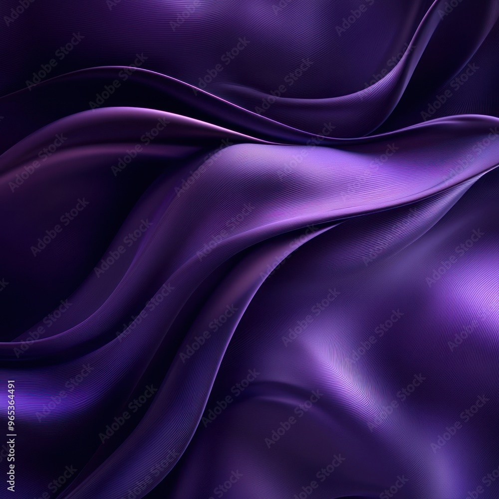 Abstract Wavy Purple Fabric Background Abstract Wavy Purple Fabric Background