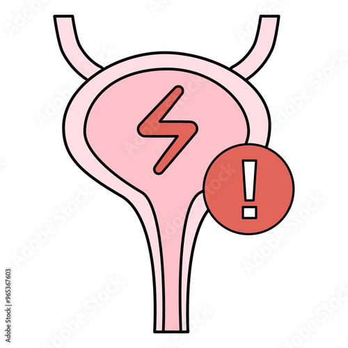 Preeclampsia symptoms and diagnostic vector icons. Pregnancy pregnant complications. Health and Medical icon illustration.