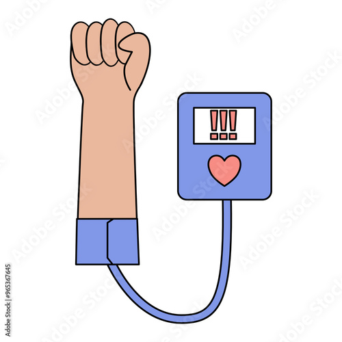 Preeclampsia symptoms and diagnostic vector icons. Pregnancy pregnant complications. Health and Medical icon illustration.