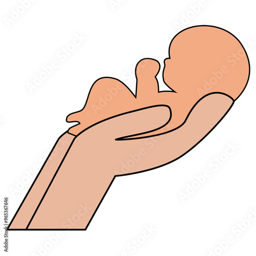 Preeclampsia symptoms and diagnostic vector icons. Pregnancy pregnant complications. Health and Medical icon illustration.