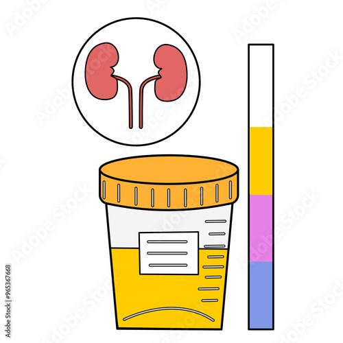 Preeclampsia symptoms and diagnostic vector icons. Pregnancy pregnant complications. Health and Medical icon illustration.