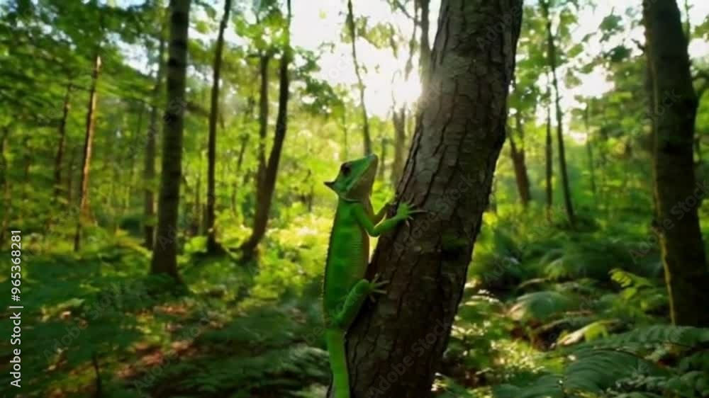 chamelleon on a tree chamelleon on a tree