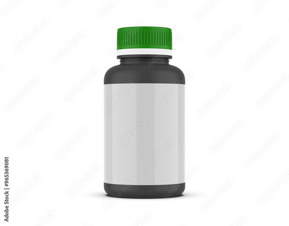 supplement bottle for mockup with white background supplement bottle for mockup with white background