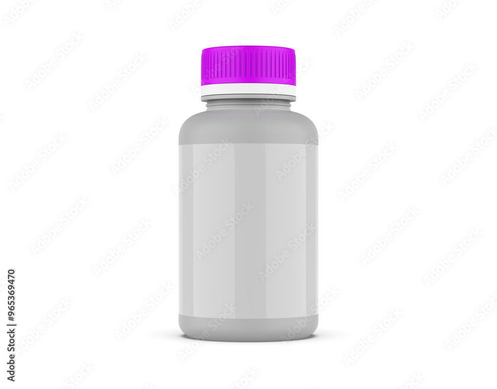 supplement bottle for mockup with white background supplement bottle for mockup with white background