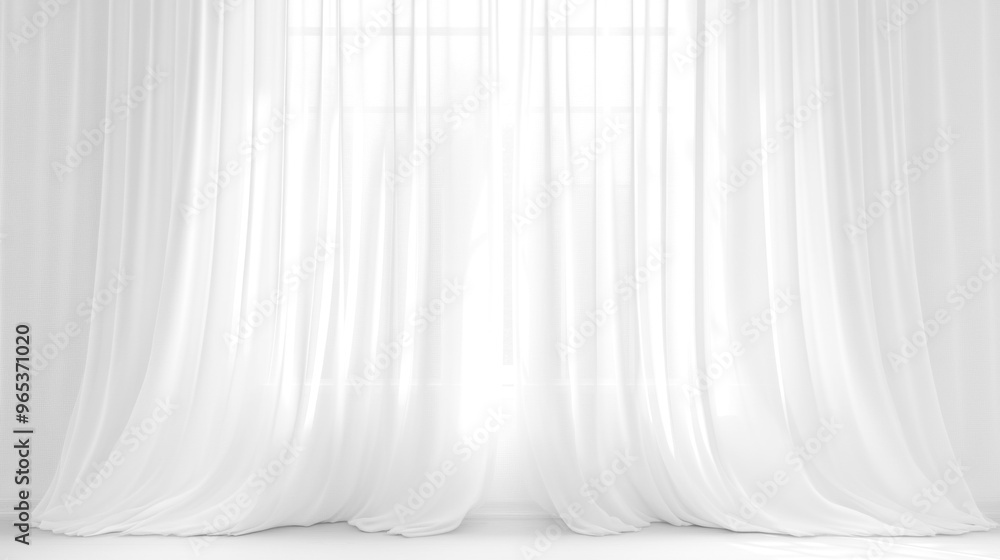 Soft white curtains background for graphic design or wallpaper. Soft white curtains background for graphic design or wallpaper.