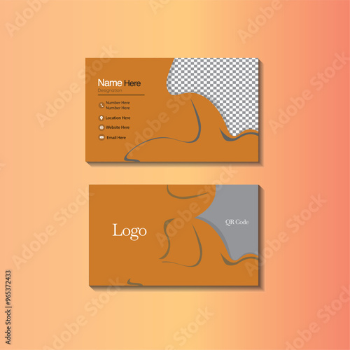 business card design template