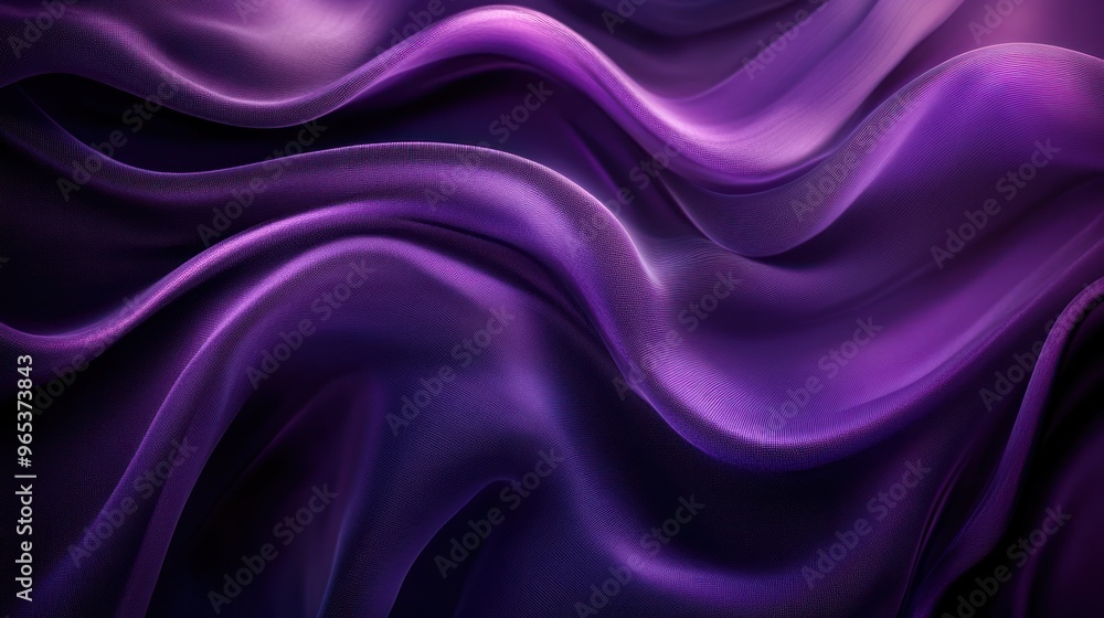 Abstract Purple Wavy Fabric Texture Abstract Purple Wavy Fabric Texture