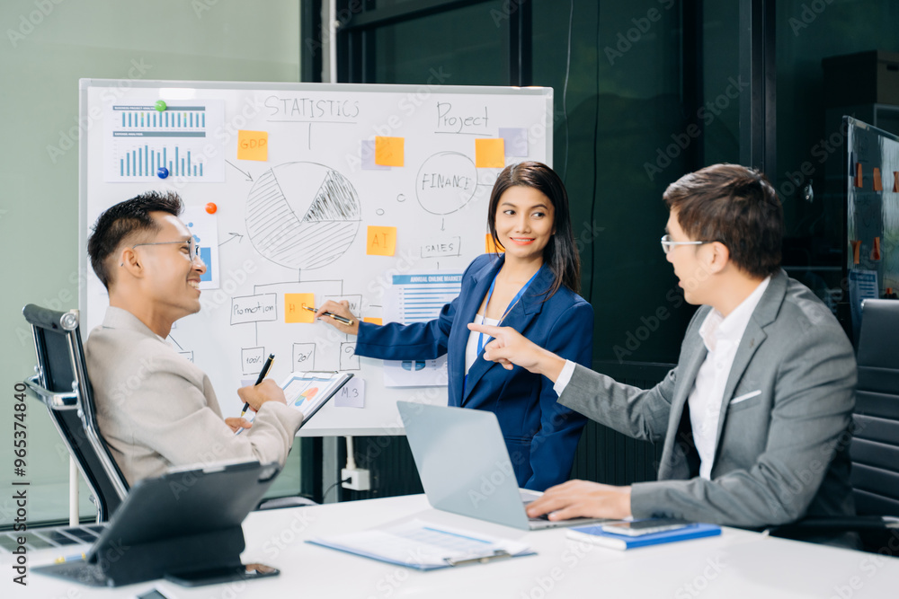 Business team discuss at meeting room. working together with laptop ,tablet and smart phone on desk Financial accountant Business team discuss at meeting room. working together with laptop ,tablet and smart phone on desk Financial accountant
