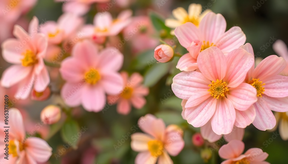 Close-up of chrysanthemums with contrasting colors. Close-up of chrysanthemums with contrasting colors.