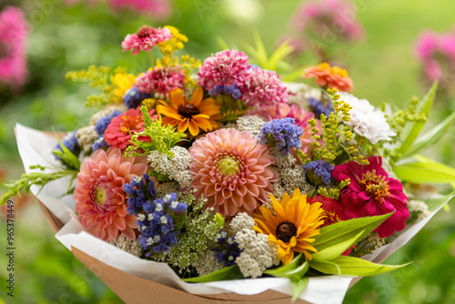 Принти на полотні Summer bouquet
