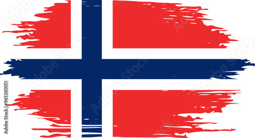 Brush On NORWAY Flag