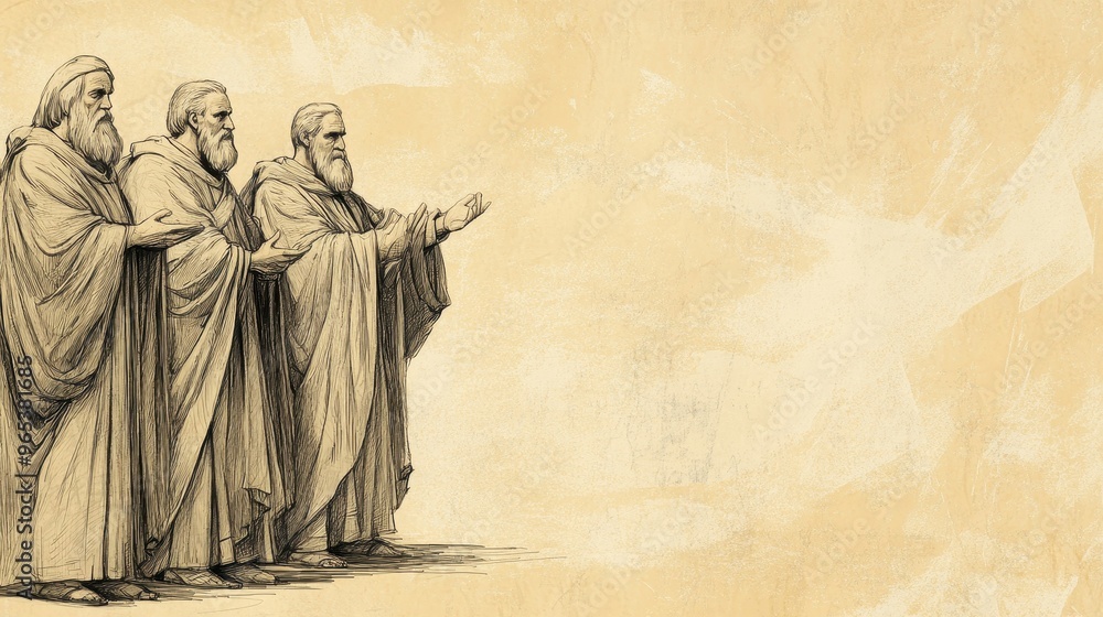 Bible Wall Art, Leviticus, The Ordination of Aaron and Sons, Moses
