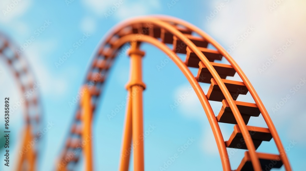 Fueling the Future: Energy Market Volatility and Oil Price Rollercoaster in with Copy Space and Selective Focus - Fueling the Future: Energy Market Volatility and Oil Price Rollercoaster in with Copy Space and Selective Focus -
